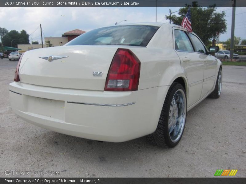 Stone White / Dark Slate Gray/Light Slate Gray 2007 Chrysler 300 Touring