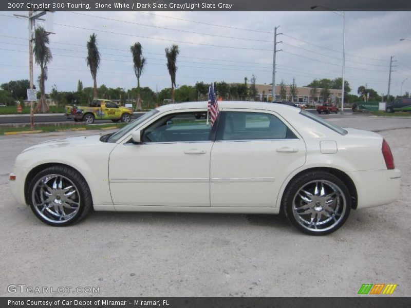Stone White / Dark Slate Gray/Light Slate Gray 2007 Chrysler 300 Touring