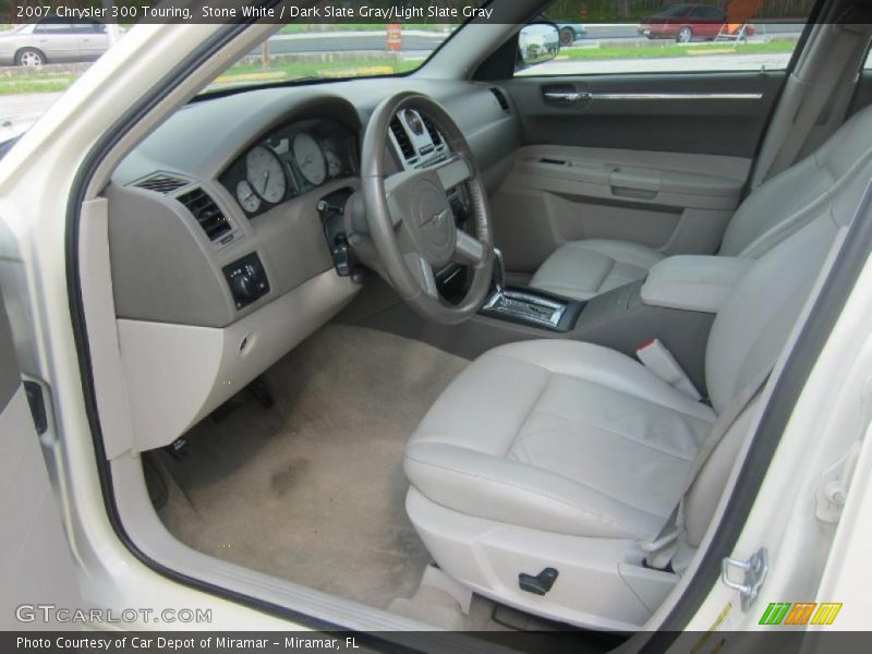 Stone White / Dark Slate Gray/Light Slate Gray 2007 Chrysler 300 Touring