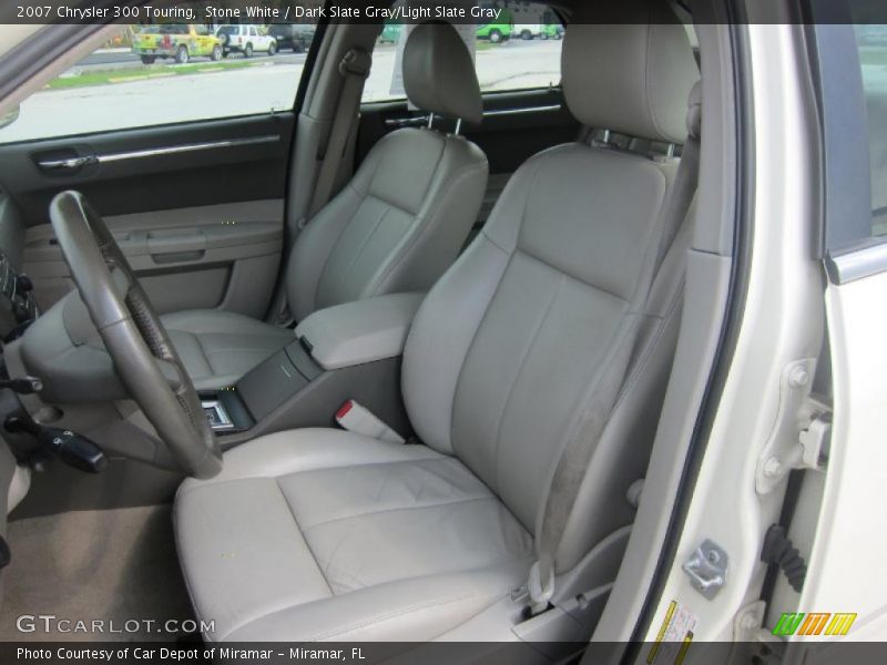 Stone White / Dark Slate Gray/Light Slate Gray 2007 Chrysler 300 Touring