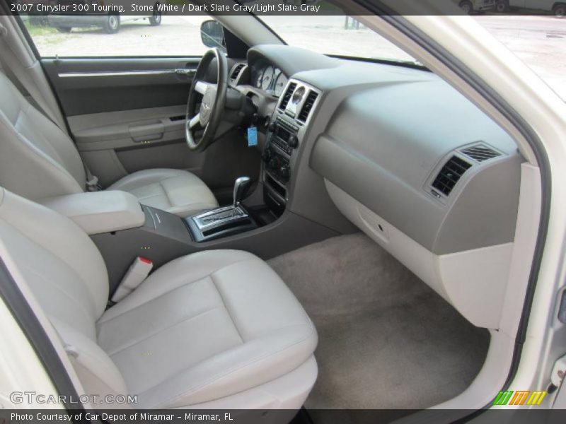 Stone White / Dark Slate Gray/Light Slate Gray 2007 Chrysler 300 Touring
