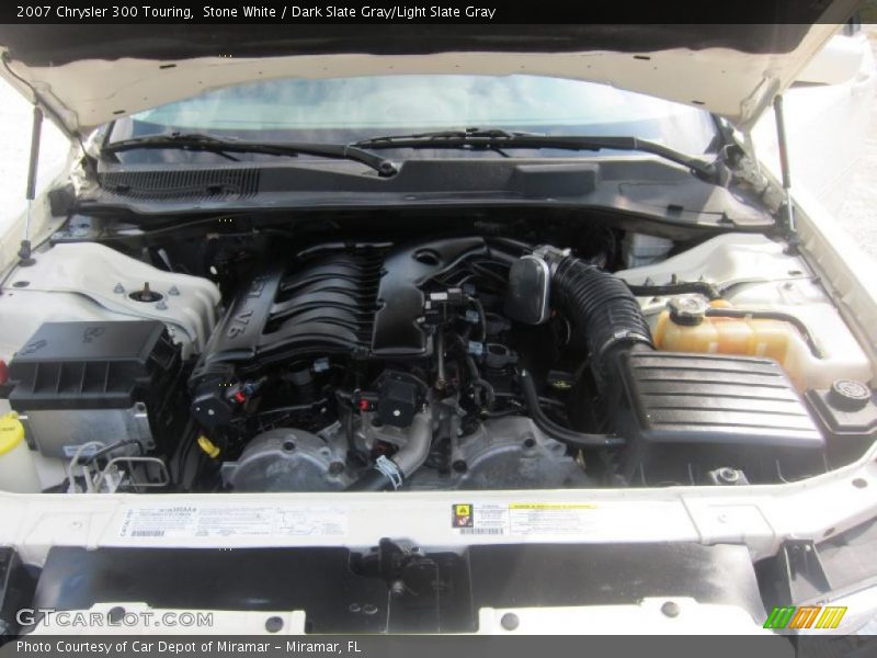 Stone White / Dark Slate Gray/Light Slate Gray 2007 Chrysler 300 Touring