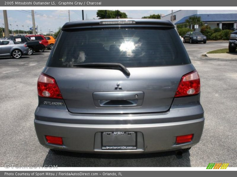 Graphite Gray / Charcoal 2005 Mitsubishi Outlander LS