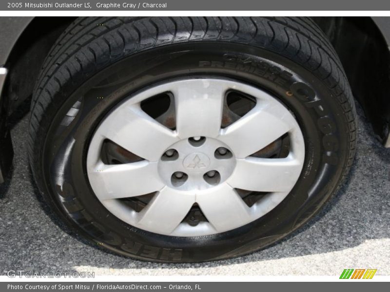 Graphite Gray / Charcoal 2005 Mitsubishi Outlander LS