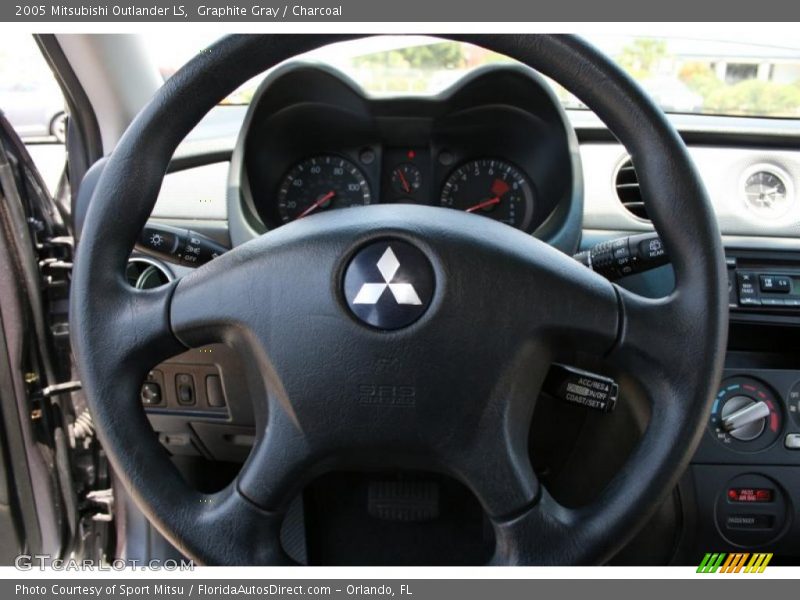 Graphite Gray / Charcoal 2005 Mitsubishi Outlander LS