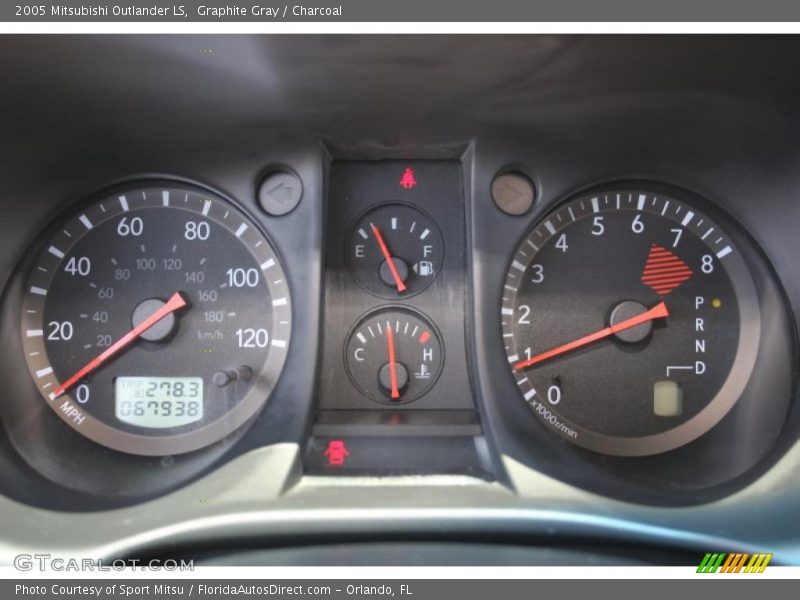 Graphite Gray / Charcoal 2005 Mitsubishi Outlander LS