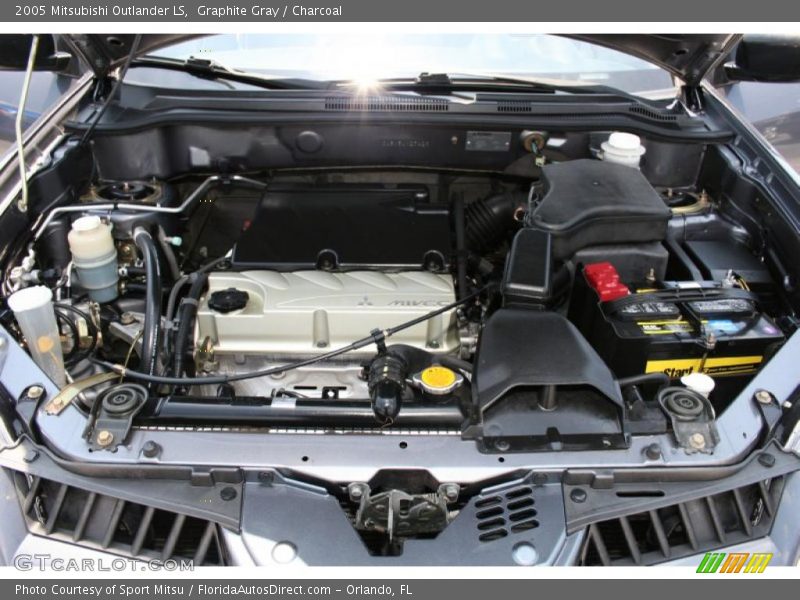 Graphite Gray / Charcoal 2005 Mitsubishi Outlander LS