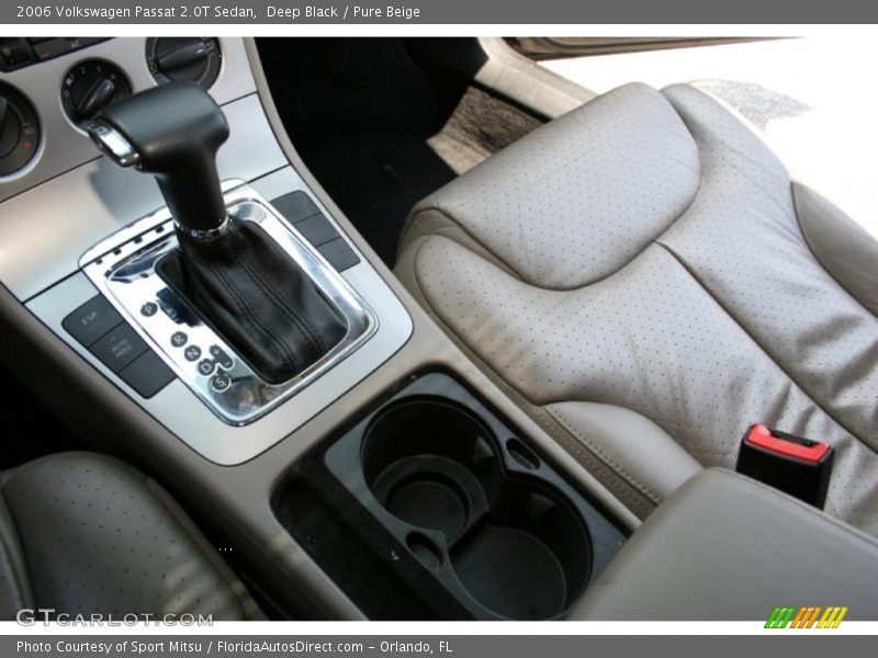 Deep Black / Pure Beige 2006 Volkswagen Passat 2.0T Sedan