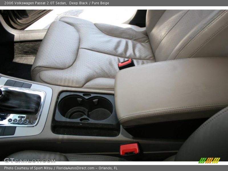 Deep Black / Pure Beige 2006 Volkswagen Passat 2.0T Sedan