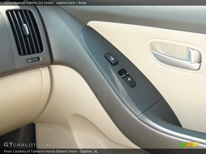 Laguna Sand / Beige 2009 Hyundai Elantra GLS Sedan