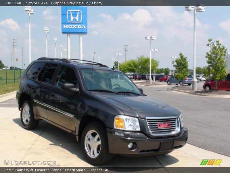 Graphite Gray Metallic / Ebony 2007 GMC Envoy SLT 4x4