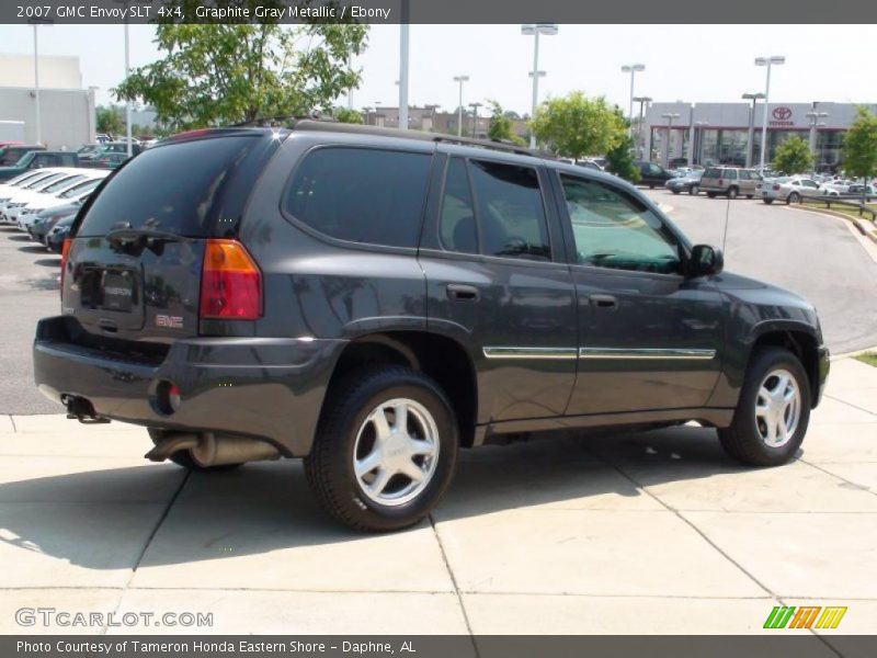 Graphite Gray Metallic / Ebony 2007 GMC Envoy SLT 4x4