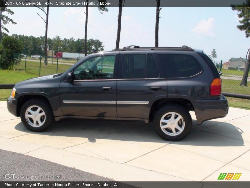 Graphite Gray Metallic / Ebony 2007 GMC Envoy SLT 4x4