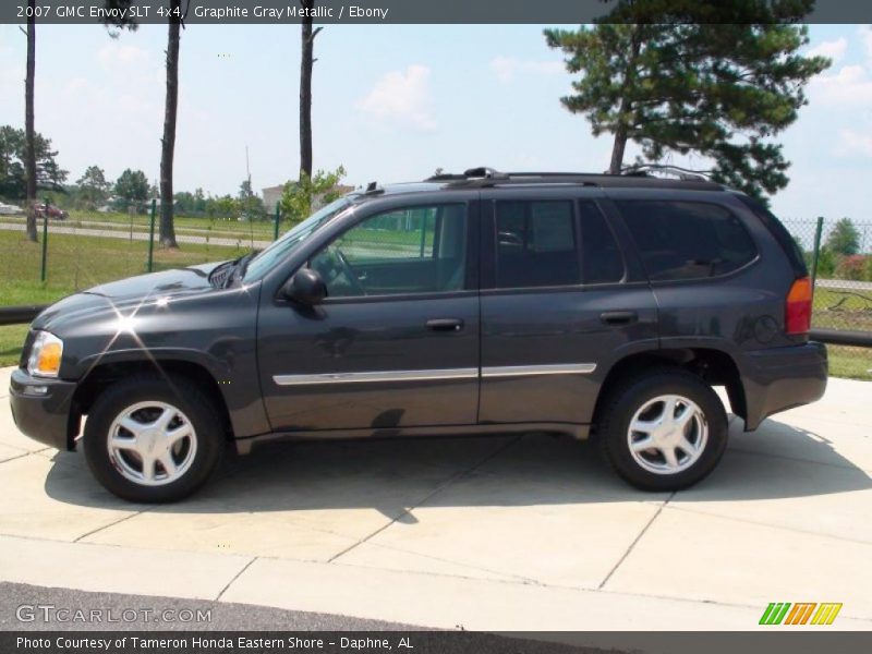 Graphite Gray Metallic / Ebony 2007 GMC Envoy SLT 4x4