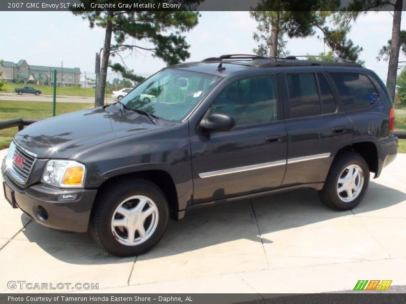 Graphite Gray Metallic / Ebony 2007 GMC Envoy SLT 4x4