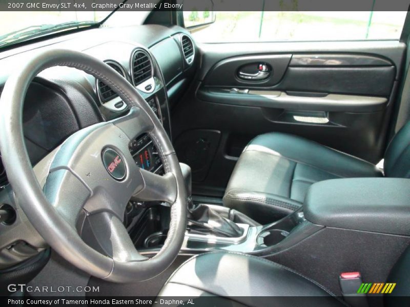 Graphite Gray Metallic / Ebony 2007 GMC Envoy SLT 4x4