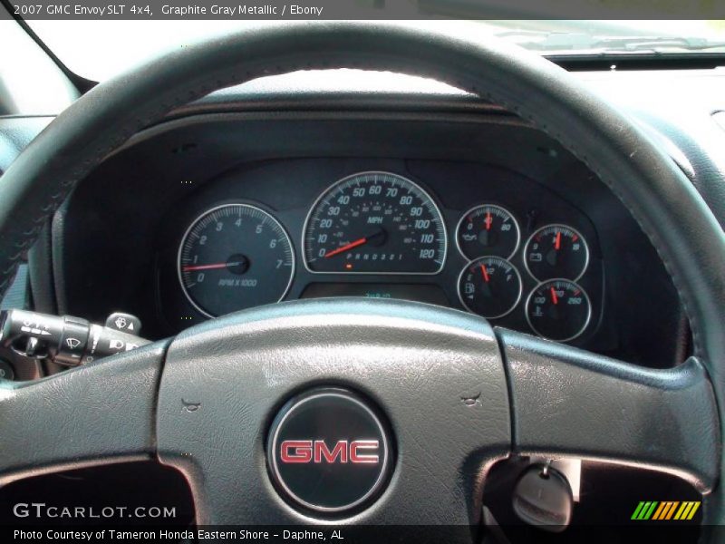 Graphite Gray Metallic / Ebony 2007 GMC Envoy SLT 4x4