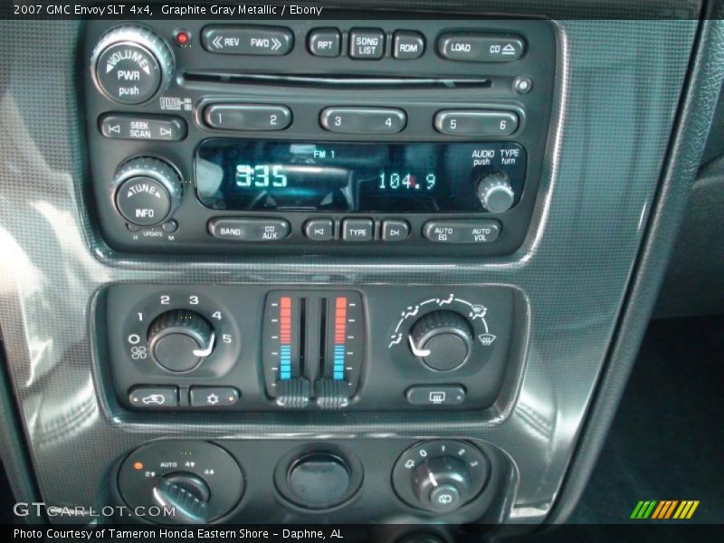 Graphite Gray Metallic / Ebony 2007 GMC Envoy SLT 4x4
