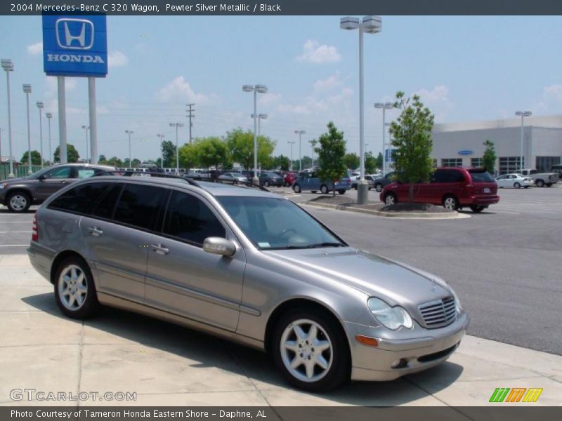 Pewter Silver Metallic / Black 2004 Mercedes-Benz C 320 Wagon