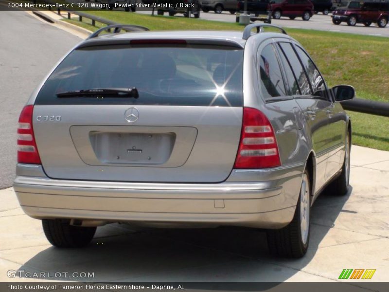 Pewter Silver Metallic / Black 2004 Mercedes-Benz C 320 Wagon