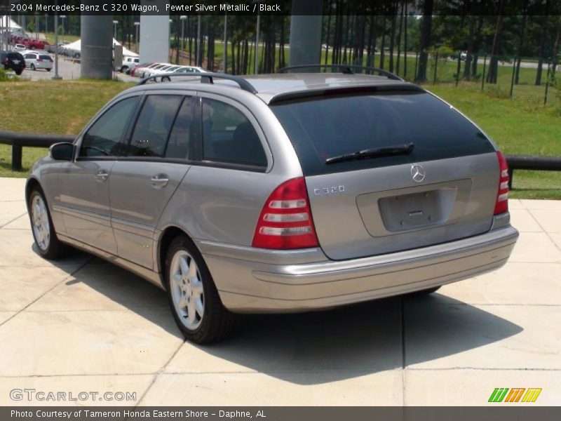 Pewter Silver Metallic / Black 2004 Mercedes-Benz C 320 Wagon