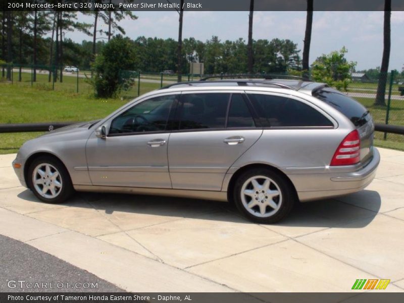 Pewter Silver Metallic / Black 2004 Mercedes-Benz C 320 Wagon