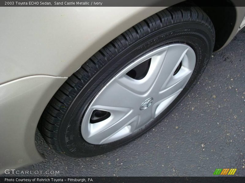 Sand Castle Metallic / Ivory 2003 Toyota ECHO Sedan