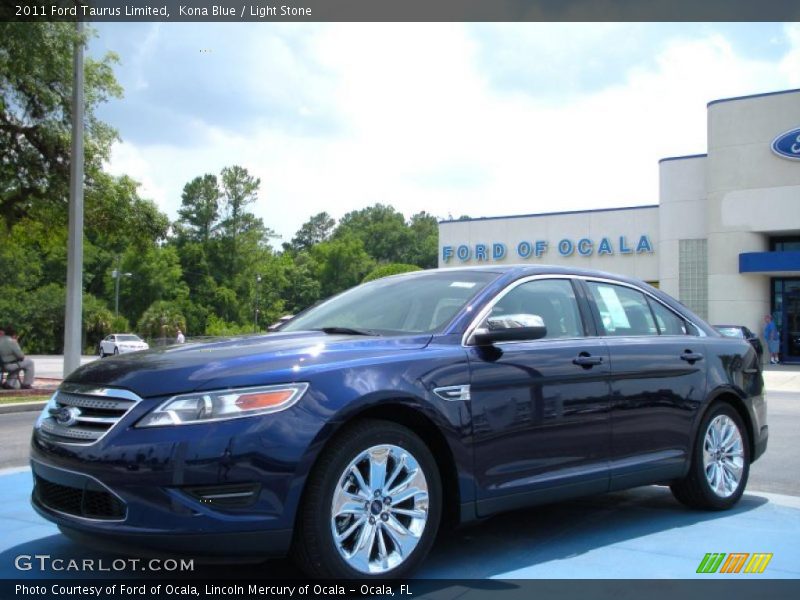 Kona Blue / Light Stone 2011 Ford Taurus Limited