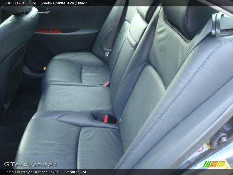 Smoky Granite Mica / Black 2008 Lexus ES 350