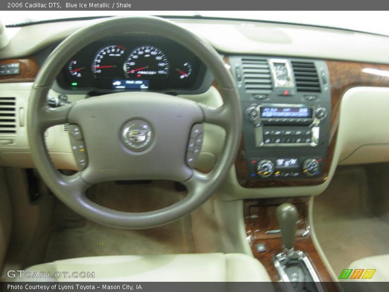 Blue Ice Metallic / Shale 2006 Cadillac DTS