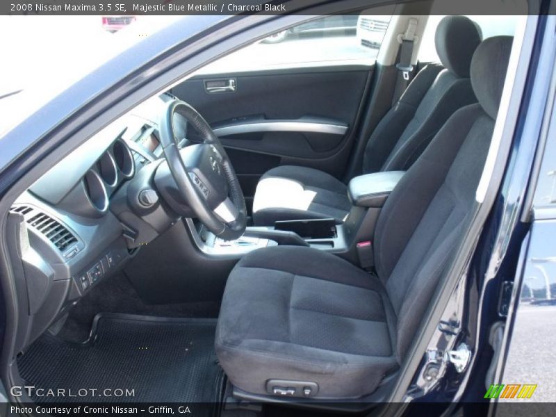 Majestic Blue Metallic / Charcoal Black 2008 Nissan Maxima 3.5 SE