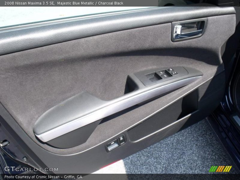 Majestic Blue Metallic / Charcoal Black 2008 Nissan Maxima 3.5 SE