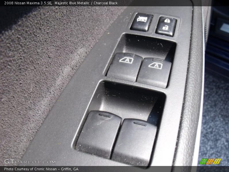 Majestic Blue Metallic / Charcoal Black 2008 Nissan Maxima 3.5 SE