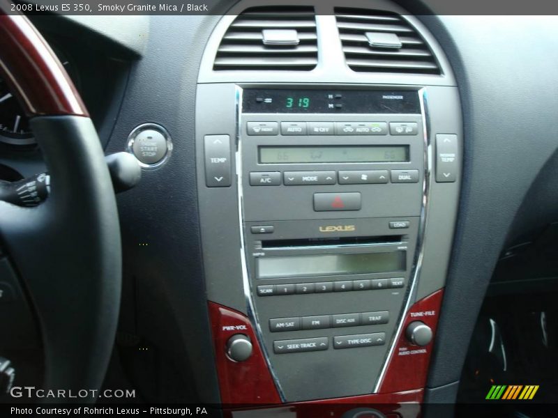 Smoky Granite Mica / Black 2008 Lexus ES 350