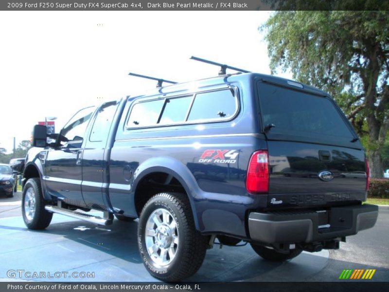 Dark Blue Pearl Metallic / FX4 Black 2009 Ford F250 Super Duty FX4 SuperCab 4x4