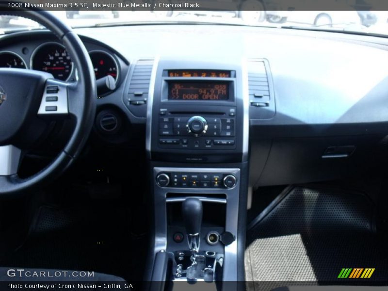 Majestic Blue Metallic / Charcoal Black 2008 Nissan Maxima 3.5 SE