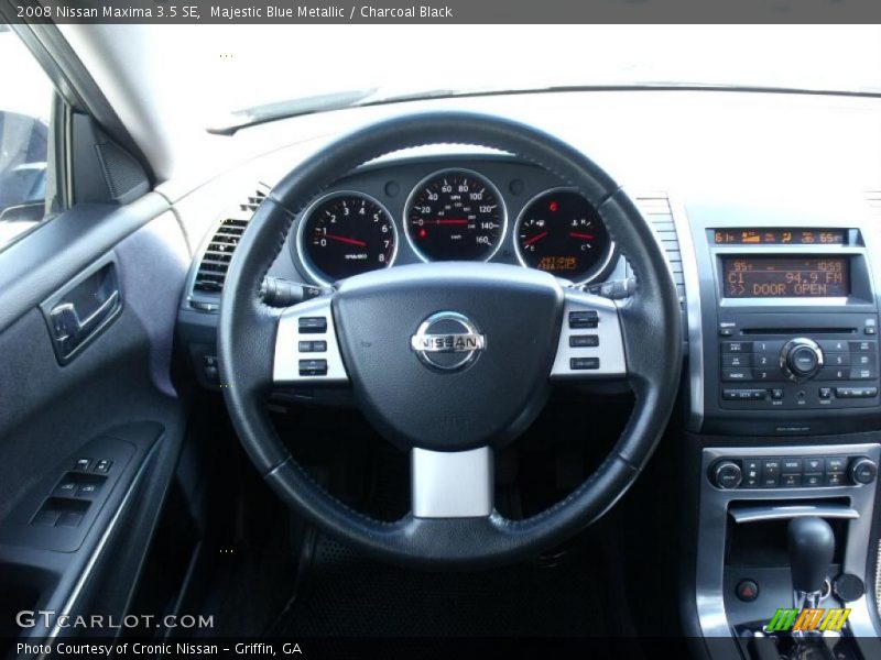 Majestic Blue Metallic / Charcoal Black 2008 Nissan Maxima 3.5 SE
