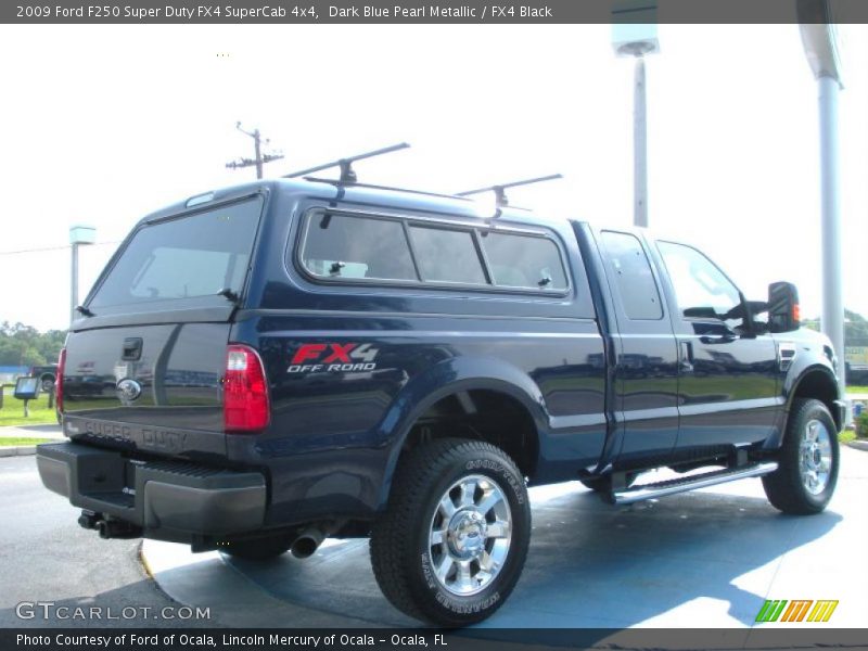 Dark Blue Pearl Metallic / FX4 Black 2009 Ford F250 Super Duty FX4 SuperCab 4x4