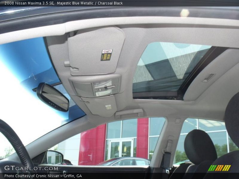 Majestic Blue Metallic / Charcoal Black 2008 Nissan Maxima 3.5 SE