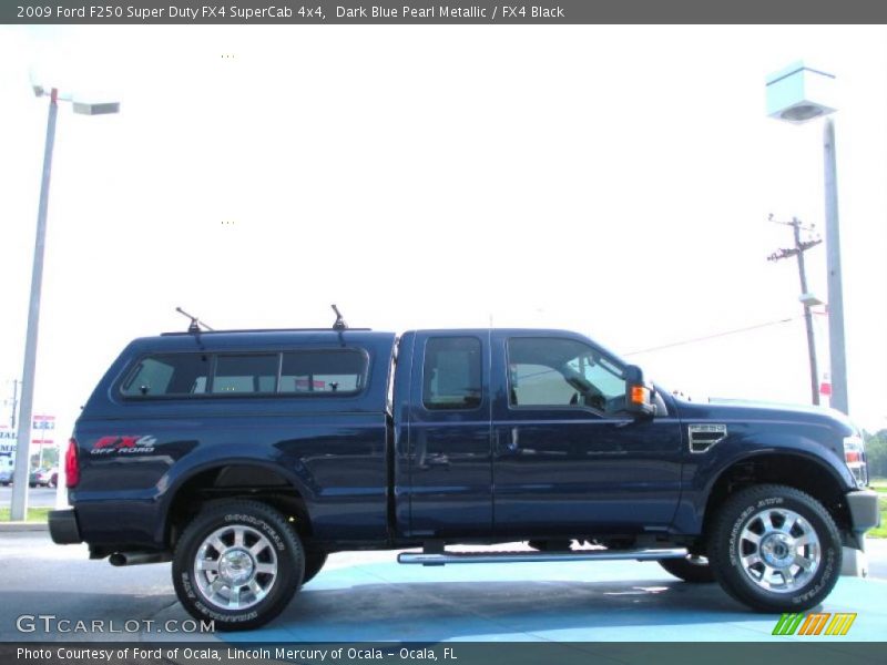 Dark Blue Pearl Metallic / FX4 Black 2009 Ford F250 Super Duty FX4 SuperCab 4x4