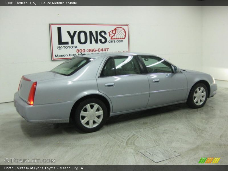 Blue Ice Metallic / Shale 2006 Cadillac DTS