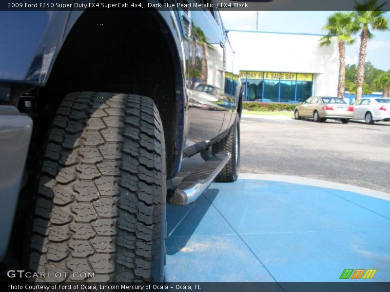 Dark Blue Pearl Metallic / FX4 Black 2009 Ford F250 Super Duty FX4 SuperCab 4x4