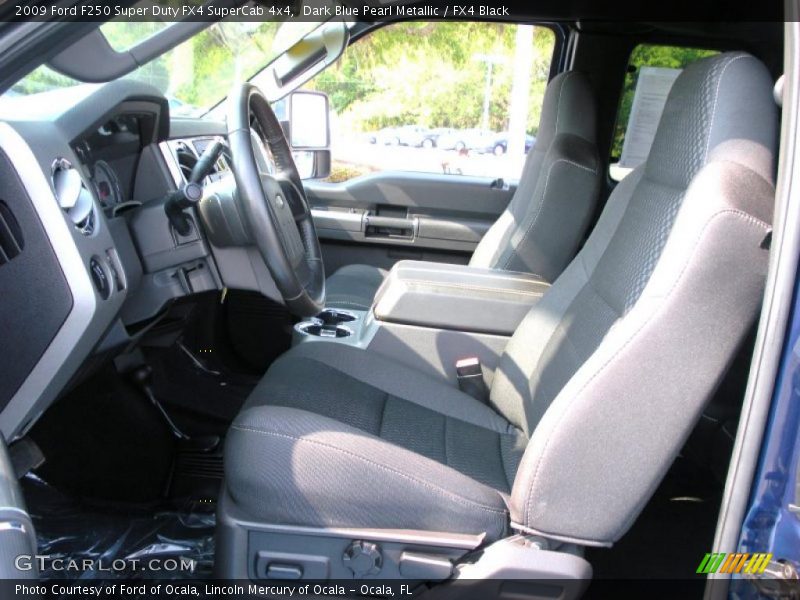 Dark Blue Pearl Metallic / FX4 Black 2009 Ford F250 Super Duty FX4 SuperCab 4x4