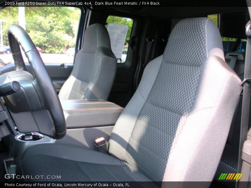 Dark Blue Pearl Metallic / FX4 Black 2009 Ford F250 Super Duty FX4 SuperCab 4x4
