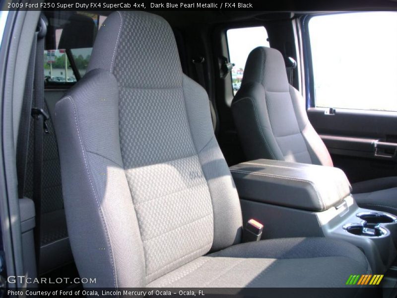Dark Blue Pearl Metallic / FX4 Black 2009 Ford F250 Super Duty FX4 SuperCab 4x4