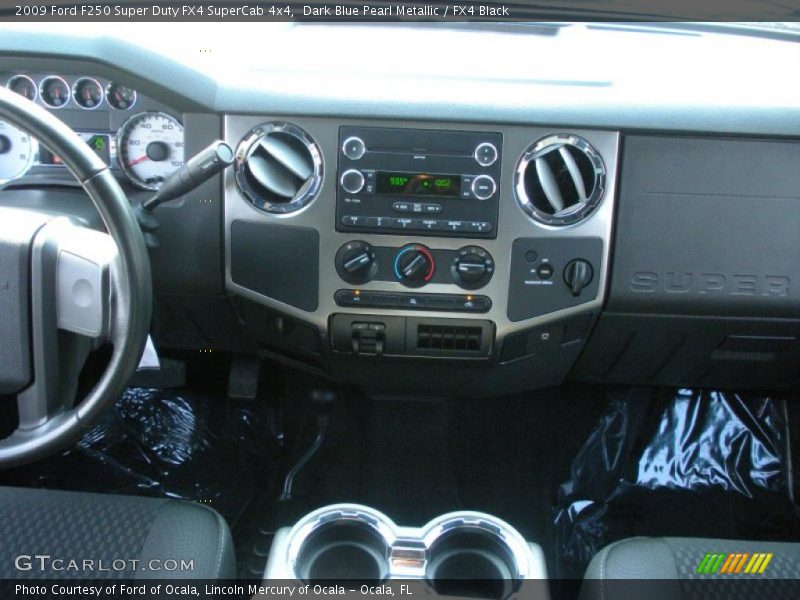 Dark Blue Pearl Metallic / FX4 Black 2009 Ford F250 Super Duty FX4 SuperCab 4x4
