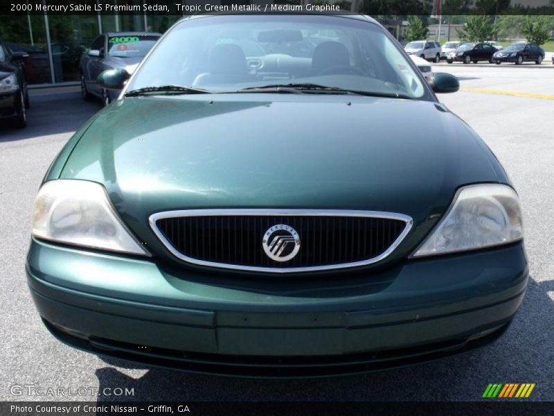 Tropic Green Metallic / Medium Graphite 2000 Mercury Sable LS Premium Sedan