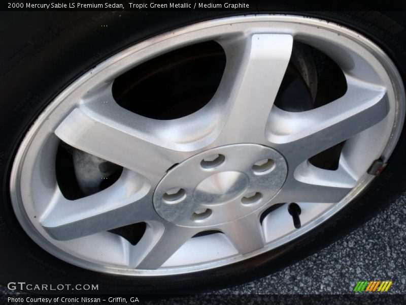 Tropic Green Metallic / Medium Graphite 2000 Mercury Sable LS Premium Sedan