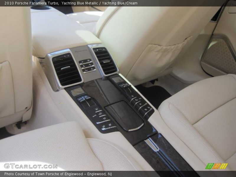Yachting Blue Metallic / Yachting Blue/Cream 2010 Porsche Panamera Turbo