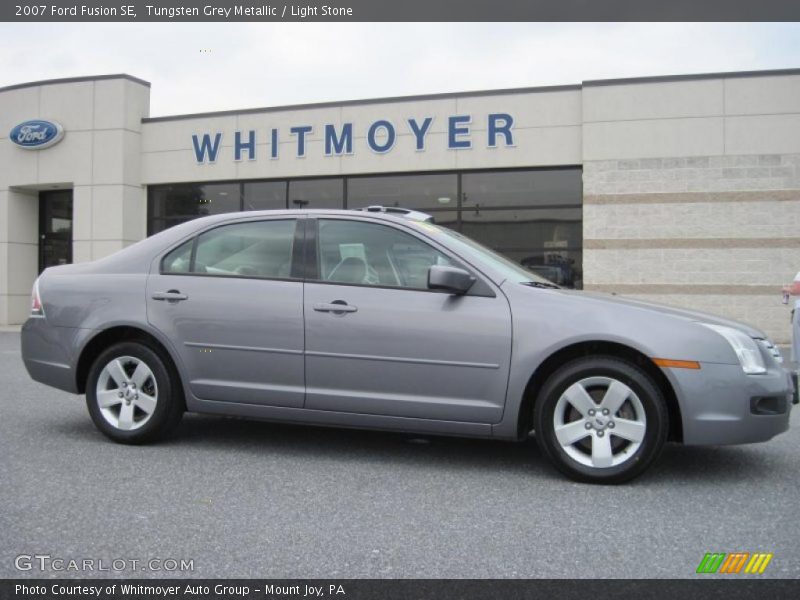 Tungsten Grey Metallic / Light Stone 2007 Ford Fusion SE